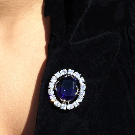 Hope Diamond Pin