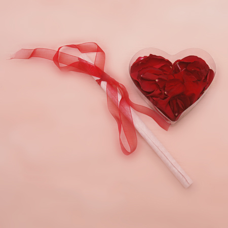 Love Message and Heart Box Love Message and Heart Box