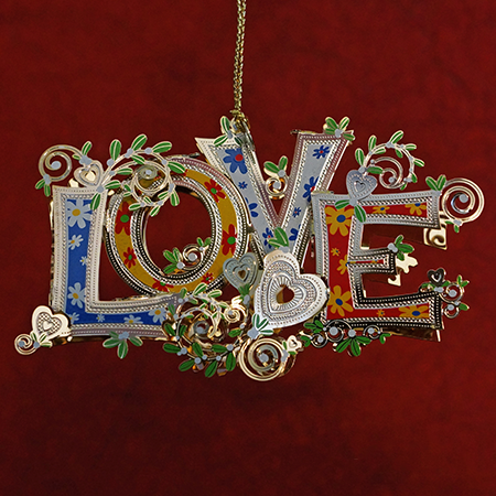 The LOVE Ornament